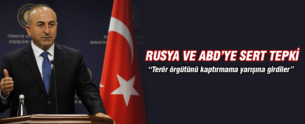 Mevlüt Çavuşoğlu: Rusya ve ABD, terör örgütünü kaptırmama yarışına girdi
