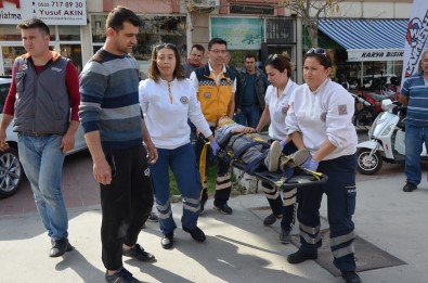 Milas'ta Motosikletin Çarptığı Çocuk Yaralandı