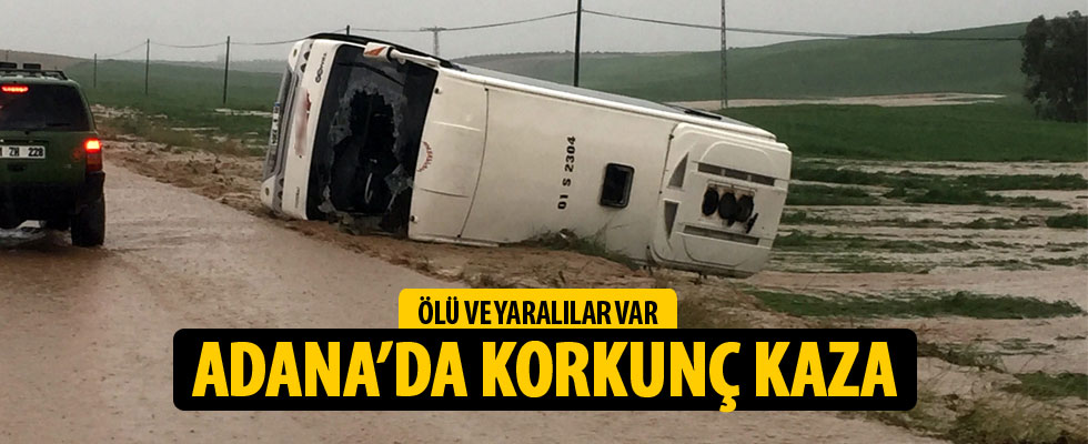 Adana Kozan'da trafik kazası