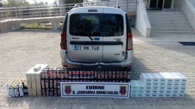 Edirne'de 91 Bin TL'lik Kaçak Likit Ele Geçirildi