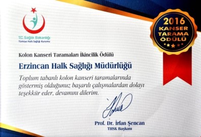 Erzincan, Kanser Taramalarında Türkiye Birincisi Oldu