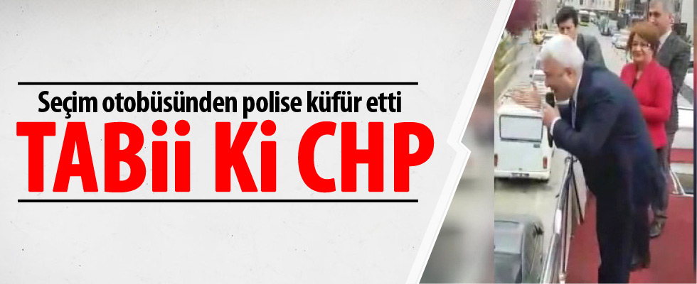Tuncay Özkan'dan polise küfür