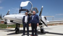 AMANOS DAĞLARI - Rektör Gür, Havacılık Ve Uzay Bilimleri Fakültesinin Eğitim Uçağının Deneme Uçuşuna Katıldı