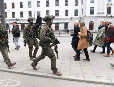 Stockholm'de hayat durdu