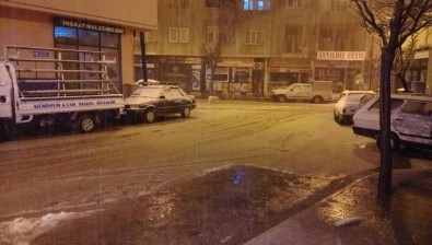 Kahramanmaraş'ta Nisan Ayında Kar Sürprizi