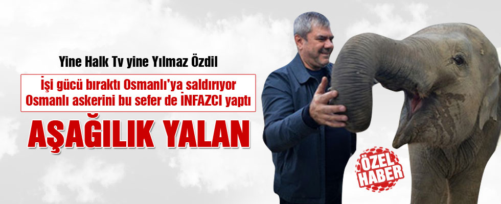 Yılmaz Özdil'den aşağılık yalan