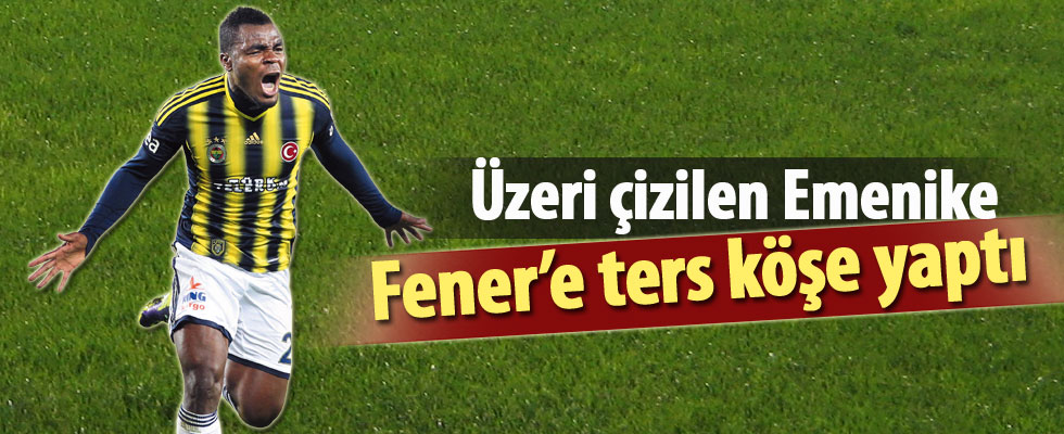 Fenerbahçe'ye Emenike şoku