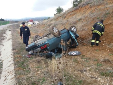 Kastamonu'da İki Otomobil Çarpıştı Açıklaması 3 Yaralı