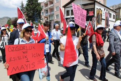 Amasya'da 1 Mayıs Kutlamaları