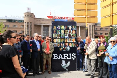 Ankara Garı'nda '1 Mayıs' Anması