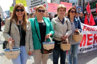 Giresun'da 1 Mayıs Kutlaması