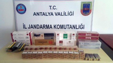Antalya'da Kaçak Sigara Operasyonu