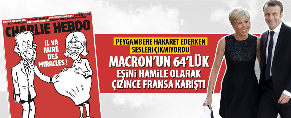 Charlie Hebdo'dan Fransa'yı karıştıran karikatür