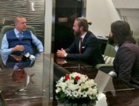 MEHMET BOZDAĞ - Diriliş oyucuları Erdoğan'ın uçağında