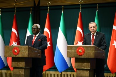 Erdoğan-Koroma Ortak Basın Toplantısı