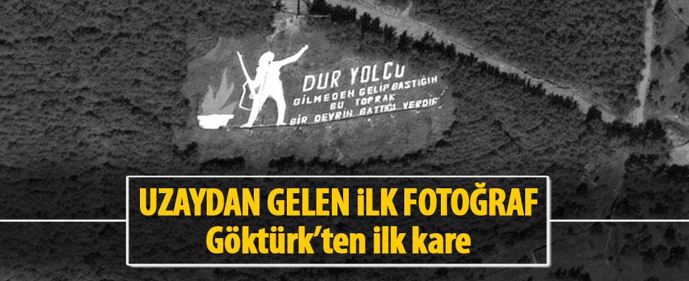 Göktürk 1'in ilk test fotoğrafı