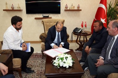 Vali İsmail Ustaoğlu, 'Tatbikat Camisi' Protokolünü İmzaladı