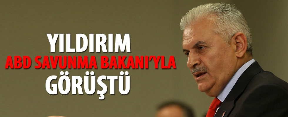 Başbakan Yıldırım, ABD Savunma Bakanı Mattis ile görüştü