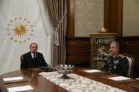 HULUSİ AKAR - Cumhurbaşkanı Erdoğan Orgeneral Akar’ı kabul etti
