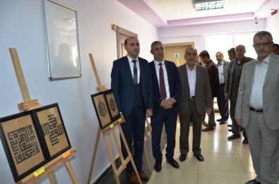 Darende'de 'Hat Sanatı' Sergisi Açıldı