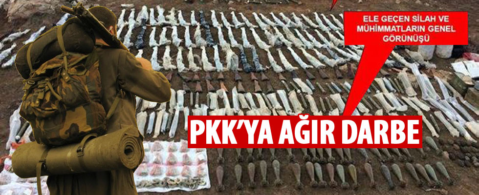 Kato Dağı'nda PKK'ya ağır darbe