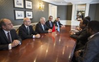 SOMALİ CUMHURBAŞKANI - Başbakan Yıldırım, Somali Cumhurbaşkanı Fermacu İle Görüştü