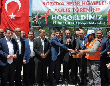 Bozova Kent Parkının Temeli Atıldı