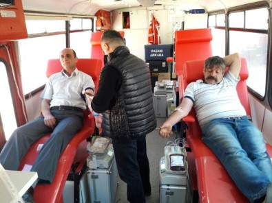 Hanönü 'De Kan Bağışı Kampanyasına Yoğun İlgi