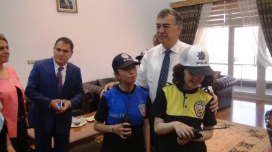 Osmaniye'de Engelli Çocuklar Polis Oldu