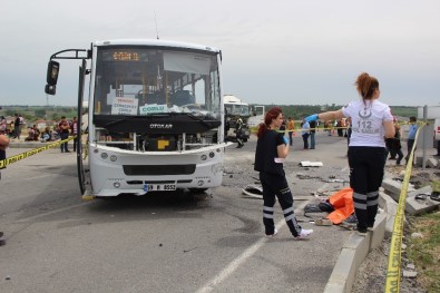 Korkunç kaza: 2 ölü (Kaza yerinden görüntüler)