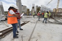 KAPALI ALAN - Başkan Gökçek, Eryaman'daki Stat  İnşaatını Denetledi