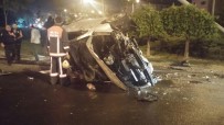 TRAFİK ÖNLEMİ - Başkentte Zincirleme Trafik Kazası Açıklaması 2 Yaralı
