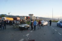 Giresun'da trafik kazası: 1 ölü, 3 yaralı Haberi