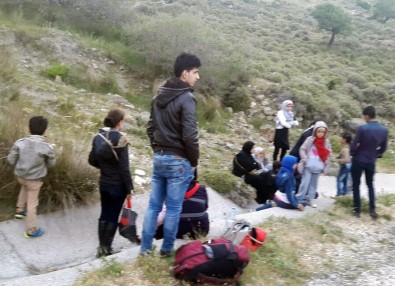 İzmir'de 20 Kaçak Göçmen Yakalandı