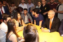 Kafedeki gençler Kılıçdaroğlu'nu takmadı