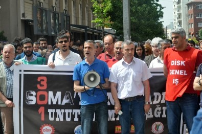 Soma'da Hayatını Kaybeden Maden İşçileri Eskişehir'de Anıldı