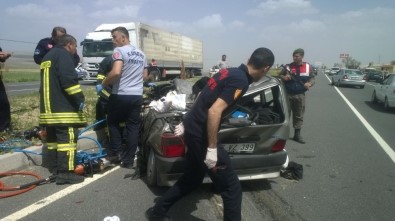 Kayseri'de Feci Kaza Açıklaması 3 Ölü, 1 Yaralı