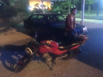 Kaza Yapan Motosiklet Sürücüsünün Arandığı Ortaya Çıktı