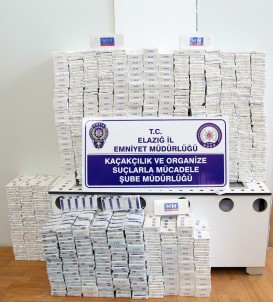 Elazığ'da 5 Bin 400 Paket Kaçak Sigara Ele Geçirildi
