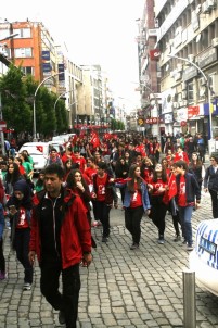 Trabzon'da 'Gençlik Yürüyüşü' Düzenlendi