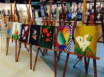 YAĞLıBOYA - Erdemir Anadolu Lisesinden Yağlı Boya Sergisi