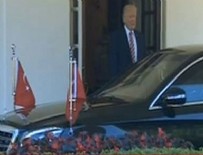 Trump, Erdoğan'ı kapıda uğurladı