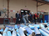 Van'da 850 Adet Basınçlı Tüp Hurdaya Çıkarıldı