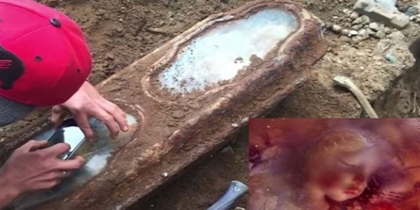 150 yıldır çürümemiş bebek cesedi!