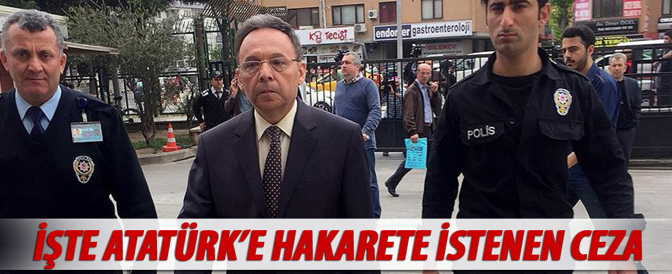 Atatürk'e hakaret soruşturmasında iddianame hazırlandı