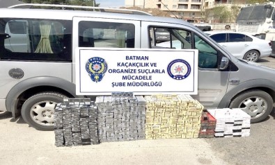 Batman'da Bin 785 Paket Kaçak Sigara Ele Geçirildi