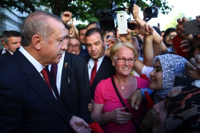 Erdoğan ABD'den ayrıldı