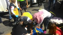 BALıKLıGÖL - Halk Otobüsünün Çarptığı Yaya Yaralandı