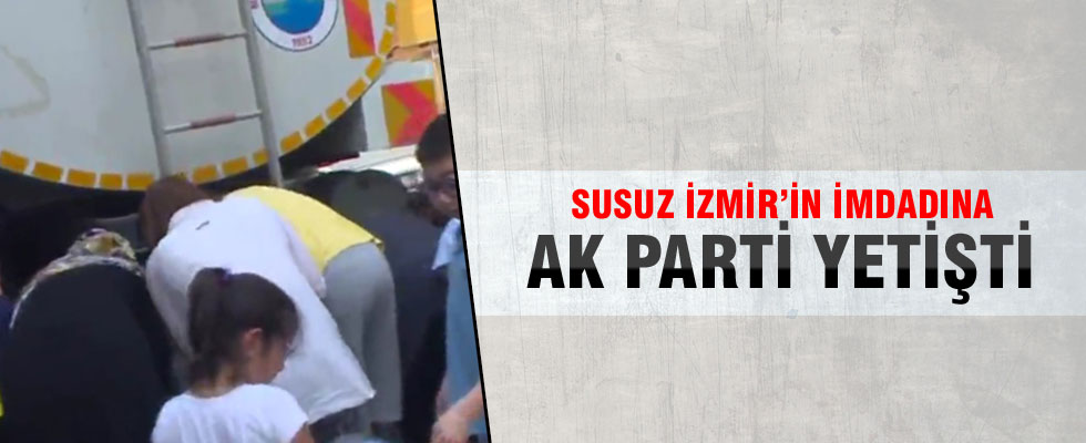 İzmir'de AK Partili belediyeden su sorununa çözüm