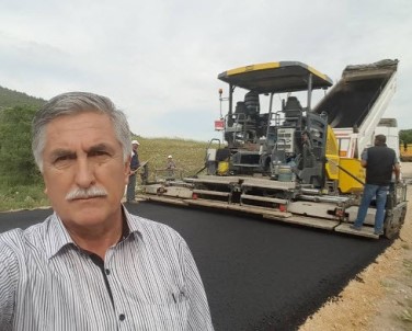 Simav'da Sıcak Asfalt Çalışması